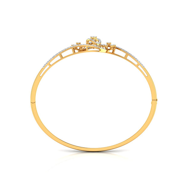 0.82Ct Prong Lab-Grown Diamond Gold Bracelet