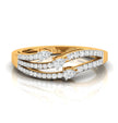 0.27Ct Pear Cut Three Stone Lab-Grown Diamond Ring