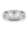 0.15Ct Round Cut Cluster Lab-Grown Diamond Ring