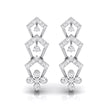 0.50Ct Round Lab-Grown Diamond Gold Dangellers Earrings