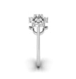 0.25Ct Round Cluster Lab-Grown Diamond Gold Ring