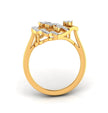 0.23Ct Round Prong Set Lab-Grown Diamond Gold Ring