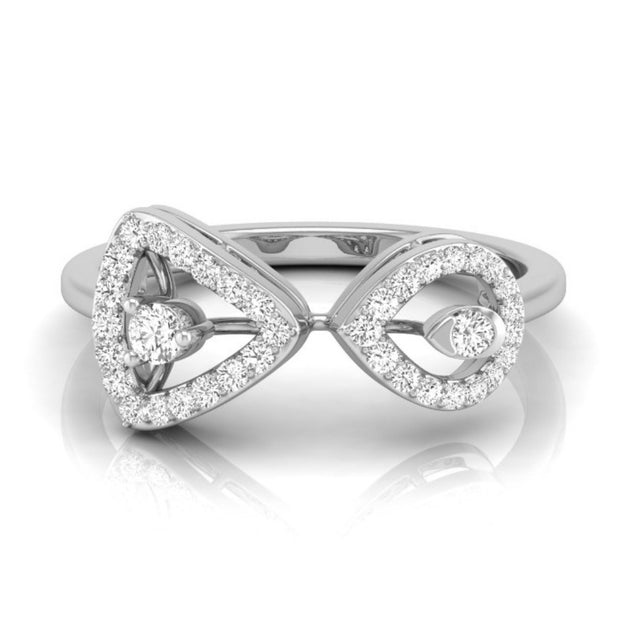 0.20Ct Triangle Teardrop Shape Lab-Grown Diamond Gold Ring