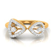 0.20Ct Triangle Teardrop Shape Lab-Grown Diamond Gold Ring