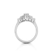 0.19Ct Marquise Cut Double Halo Lab-Grown Diamond Gold Ring
