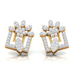 0.32Ct Round Lab-Grown Diamond Gold Stud Earrings