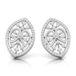 0.43Ct Round Bezel Lab-Grown Diamond Gold Stud Earrings