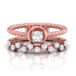0.36Ct Round Cut Lab-Grown Diamond Enhancer Ring