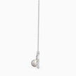 love arrow lab-grown diamond pendant necklace in white gold