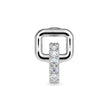 0.03Ct Vertical Bar Prong Set Lab-Grown Diamond Gold Wire Back Stud Nosepins
