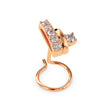0.05Ct Double Element Design Lab-Grown Diamond Gold Wire Back Stud Nosepins