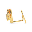 0.07Ct Leaf Shape Prong Set Lab-Grown Diamond Gold Wire Back Stud Nosepins