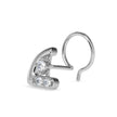 0.03Ct Round Prong Set Lab-Grown Diamond Gold Wire Back Stud Nosepins