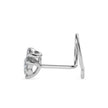 0.05Ct Round Cluster Lab-Grown Diamond Gold Wire Back Stud Nosepins
