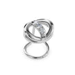 0.05Ct Round Shape Prong Lab-Grown Diamond Gold Wire Back Stud Nosepins