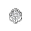 0.05Ct Flower Design Prong Set Lab-Grown Diamond Gold Wire Back Stud Nosepins