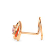 0.03Ct Teardrop Design Lab-Grown Diamond Gold Wire Back Stud Nosepins