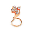 0.06Ct Dainty Prong Set Lab-Grown Diamond Gold Wire Back Stud Nosepins