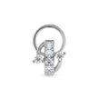 0.06Ct Dainty Prong Set Lab-Grown Diamond Gold Wire Back Stud Nosepins