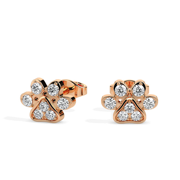 open cuff baguette cut diamond ring in rose gold