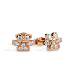 open cuff baguette diamond ring rose gold