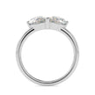 1.62Ct Teardrop Shape Pear Lab-Grown Diamond Toi Et Moi Gold Ring