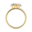 1.75Ct Marquise & Pear Lab-Grown Diamond Toi Et Moi Gold Ring