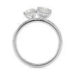 1.93Ct Princess & Pear Lab-Grown Diamond Toi Et Moi Gold Ring