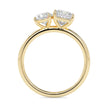 1.93Ct Princess & Pear Lab-Grown Diamond Toi Et Moi Gold Ring