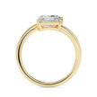 1.88Ct Emerald & Pear Lab-Grown Diamond Toi Et Moi Gold Ring