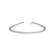 0.02Ct Round Prong Lab-Grown Diamond Gold Tennis Bracelet
