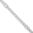 0.21Ct Round Prong Lab-Grown Diamond Gold Tennis Bracelet
