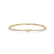 0.21Ct Round Prong Lab-Grown Diamond Gold Tennis Bracelet