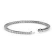 3.89Ct Cushion Prong Set Lab-Grown Diamond Gold Tennis Bracelets
