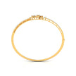 pear two stone diamond bracelet in yellow gold