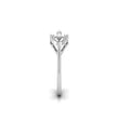 four marquise cut diamond ring in white gold