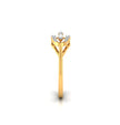 four marquise cut diamond ring in yellow gold
